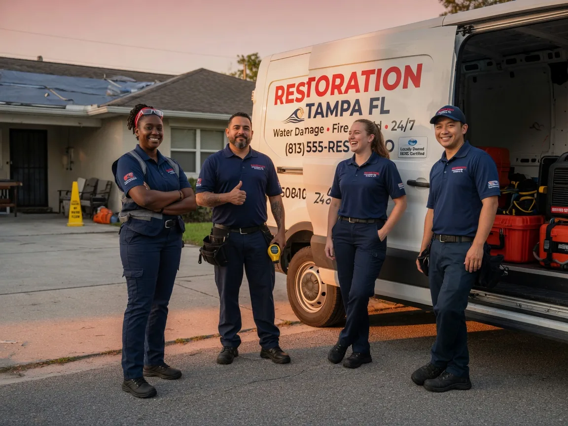 Water Damage Restoration company in Sullivan City, TX